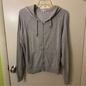 Splendid Gray Zip-Up Hoodie